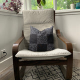Geometric Patchwork Throw Pillow Cover - 20" x 20"