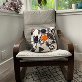 Geometric Patchwork Throw Pillow Cover - 20" x 20"