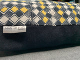 Geometric Patchwork Throw Pillow Cover - 20" x 20"