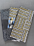 Geometric Patchwork Throw Pillow Cover - 20" x 20"