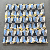 Geometric Patchwork Throw Pillow Cover - 20" x 20"