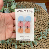 Summer Vibes Clay Earrings