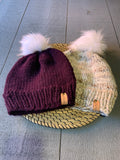 Hand Knit Winter Hats (Made to Order) - Adult Size